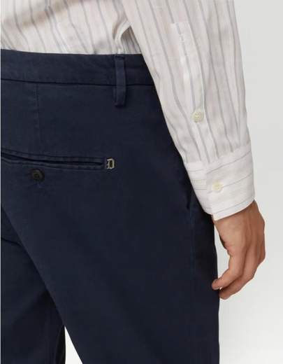 DONDUP PANTALONE GAUBERT PINCES SLIM CHINO