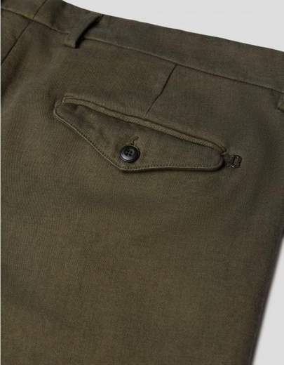 DONDUP PANTALONE JOE CARROT IN GABARDINA
