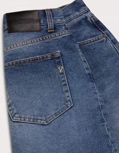 DONDUP SHORT STELLA IN DENIM FISSO