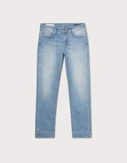 DONDUP JEANS ROSE SLIM IN DENIM STRETCH