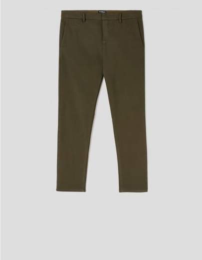DONDUP PANTALONE JOE CARROT IN GABARDINA