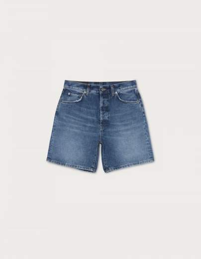 DONDUP SHORT STELLA IN DENIM FISSO