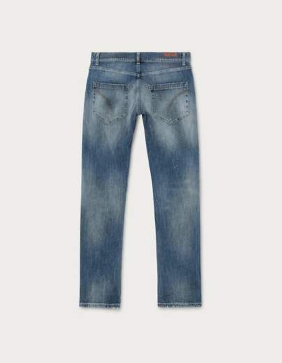 DONDUP JEANS MIUS SLIM IN DENIM STRETCH