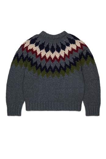 DSQUARED2 KIDS MAGLIA GIROCOLLO UNISEX BAMBINO