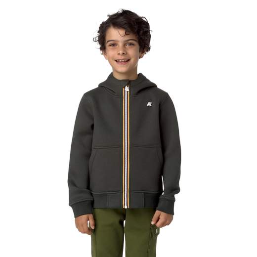K-WAY KIDS FELPA CAPPUCCIO BIMBO