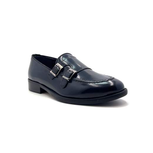 IDEA MODA MOCASSINO DOPPIA FIBBIA UOMO