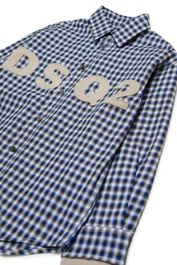 DSQUARED2 KIDS CAMICIA QUADRO BIMBO