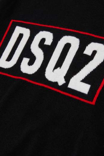 DSQUARED2 KIDS MAGLIA GIROCOLLO UNISEX BAMBINO