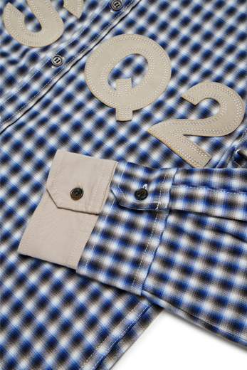 DSQUARED2 KIDS CAMICIA QUADRO BIMBO