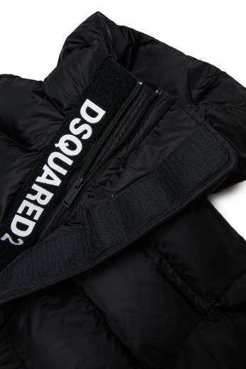DSQUARED2 KIDS GIUBBOTTO CAPPUCCIO BIMBO