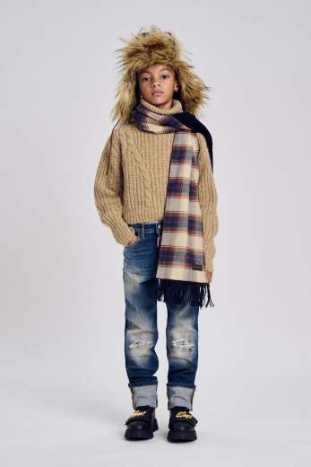 DSQUARED2 KIDS COLLO ALTO BIMBA/DONNA