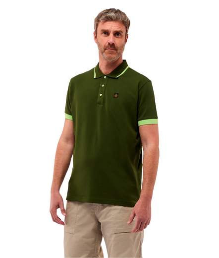 REFRIGIWEAR POLO CONTRASTO UOMO