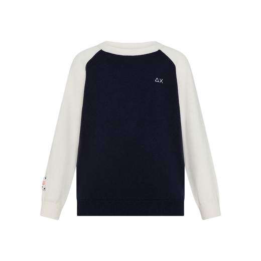 SUN68 KIDS MAGLIA GIROCOLLO BIMBO