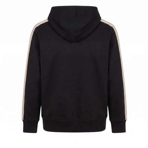 PALM ANGELS FELPA ZIP CAPPUCCIO BIMBO