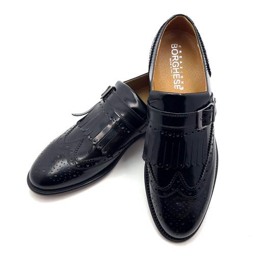 IDEA MODA SCARPA CON FRANGIA UOMO