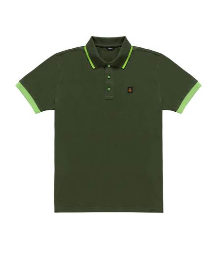 REFRIGIWEAR POLO CONTRASTO UOMO