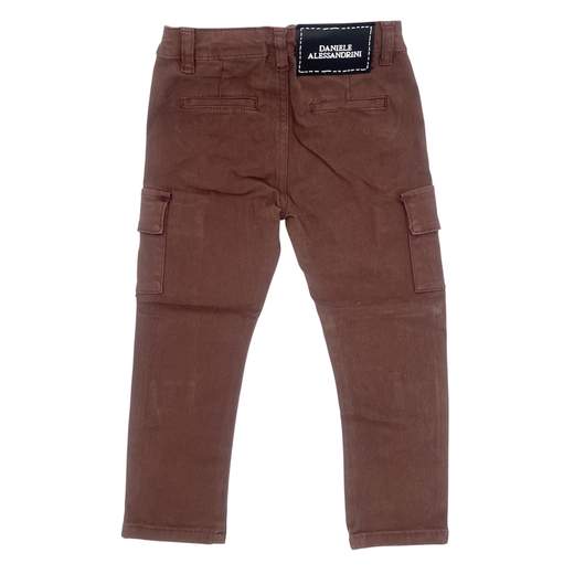 DANIELE ALESSANDRINI KIDS PANTALONE CON TASCONE NEONATO
