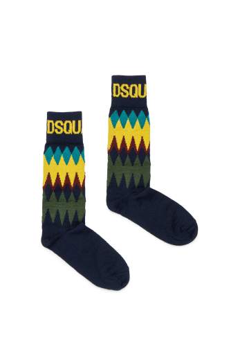 DSQUARED2 KIDS CALZA LUNGA UNISEX BAMBINO