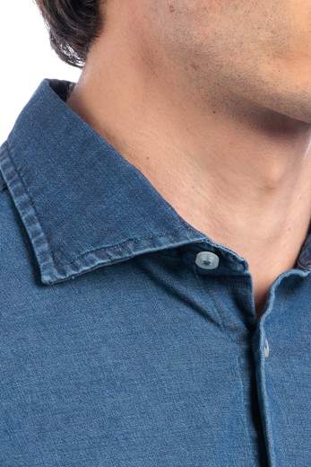 ALTEMFLOWER CAMICIA DENIM UOMO