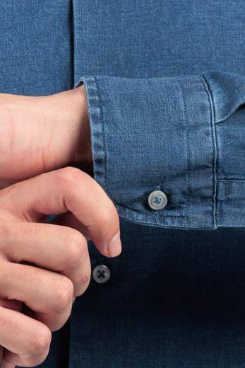 ALTEMFLOWER CAMICIA DENIM UOMO