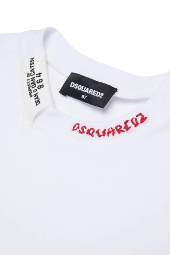 DSQUARED2 KIDS T-SHIRT M/M UNISEX BAMBINO