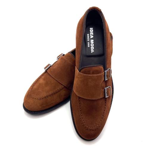 IDEA MODA MOCASSINO DOPPIA FIBBIA UOMO