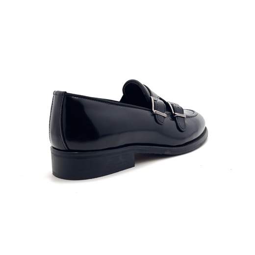 IDEA MODA MOCASSINO DOPPIA FIBBIA UOMO