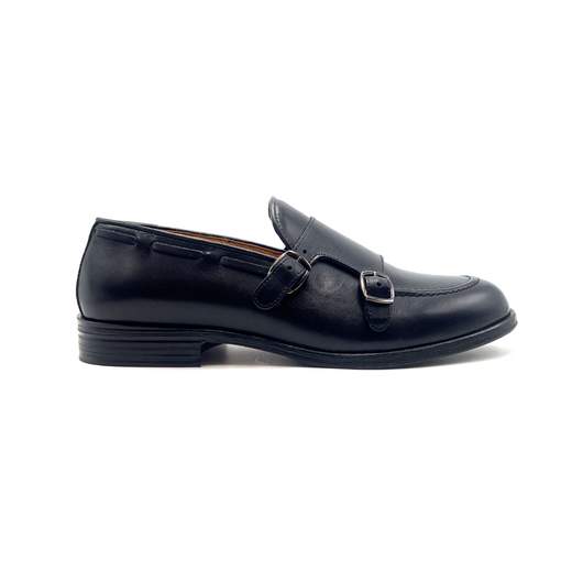 IDEA MODA MOCASSINO DOPPIA FIBBIA UOMO