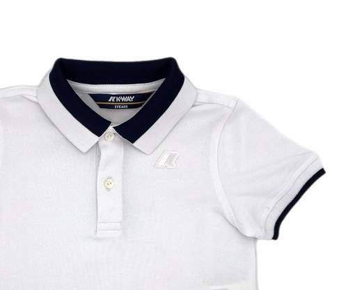 K-WAY KIDS POLO CONTRASTO BIMBO