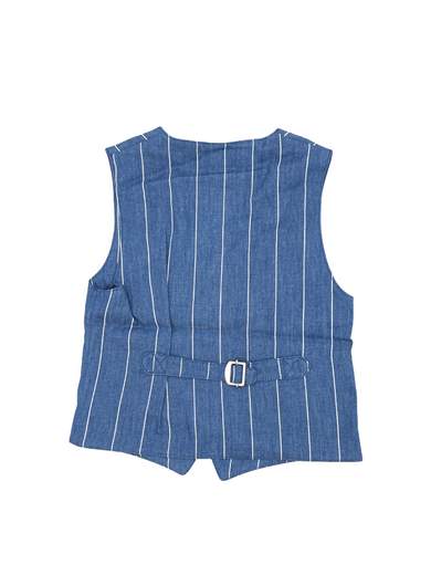 DANIELE ALESSANDRINI KIDS GILET RIGATO NEONATO