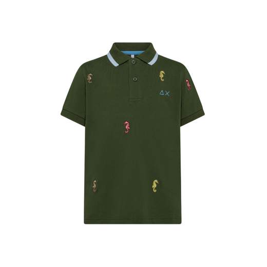 SUN68 KIDS POLO FANTASIA BIMBO