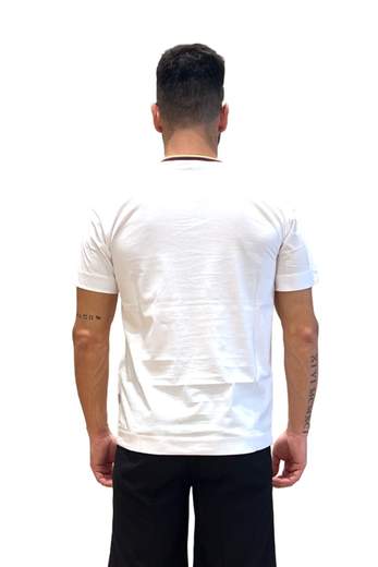 LABELROUTE T-SHIRT CON BORDINO UOMO