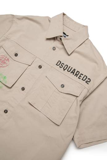 DSQUARED2 KIDS CAMICIA M/M BIMBO