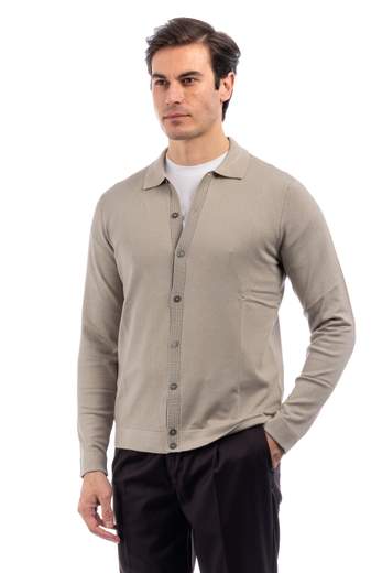 MARKUP CARDIGAN POLO UOMO