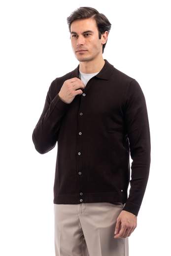 MARKUP CARDIGAN POLO UOMO