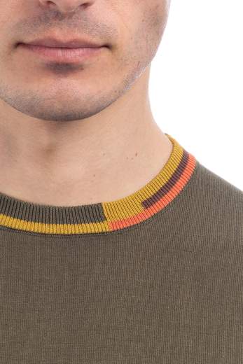 MARKUP T-SHIRT CON BORDINO UOMO