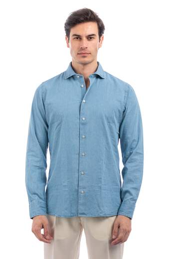 ALTEMFLOWER CAMICIA DENIM UOMO