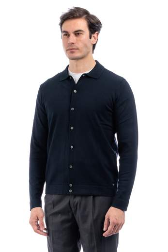 MARKUP CARDIGAN POLO UOMO