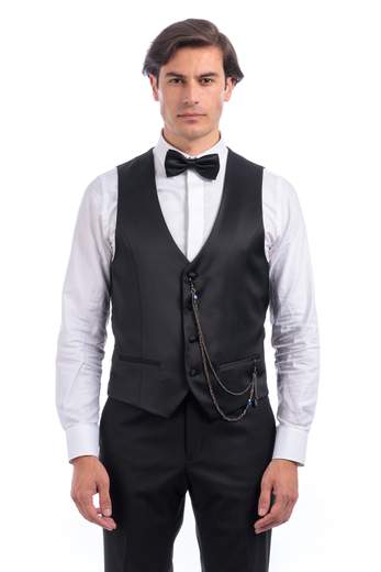 FABIO MARRA SMOKING CON GILET UOMO