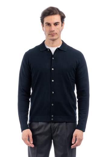 MARKUP CARDIGAN POLO UOMO
