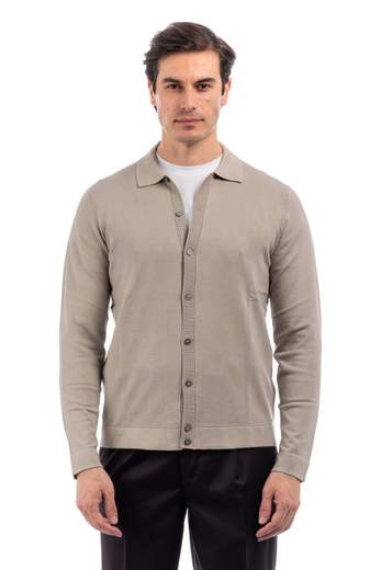 MARKUP CARDIGAN POLO UOMO
