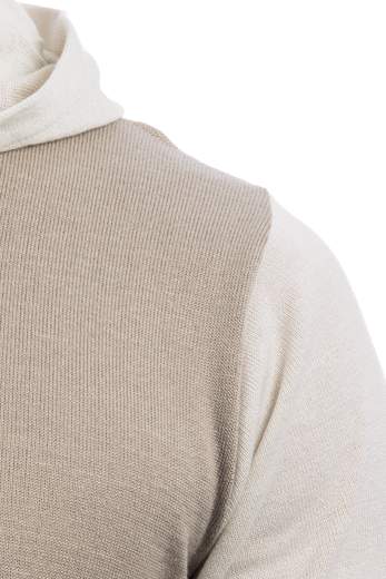 ROBERTO PEPE LUXURY MAGLIA CAPPUCCIO UOMO