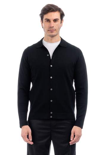MARKUP CARDIGAN POLO UOMO