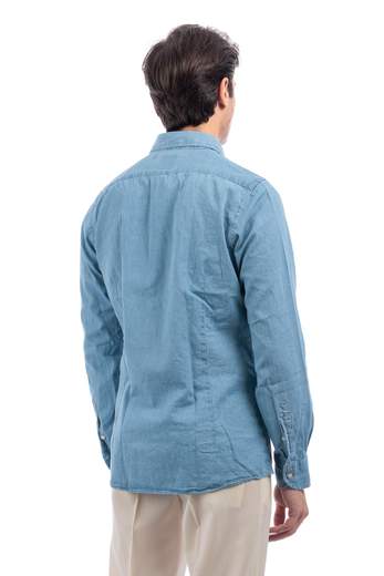 ALTEMFLOWER CAMICIA DENIM UOMO