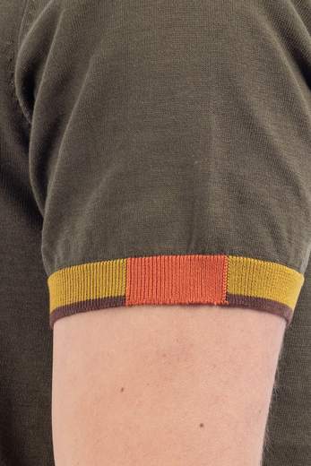 MARKUP T-SHIRT CON BORDINO UOMO