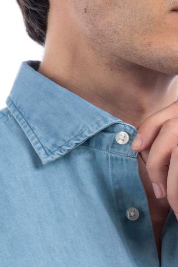 ALTEMFLOWER CAMICIA DENIM UOMO