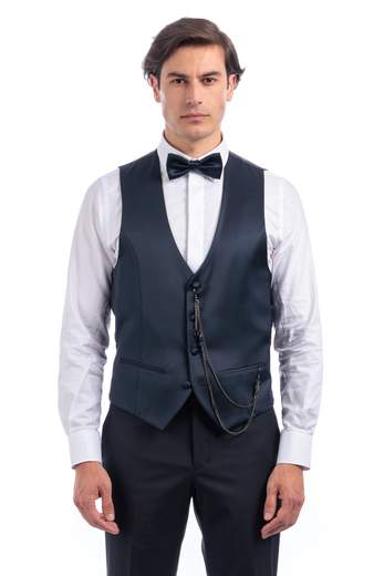 FABIO MARRA SMOKING CON GILET UOMO