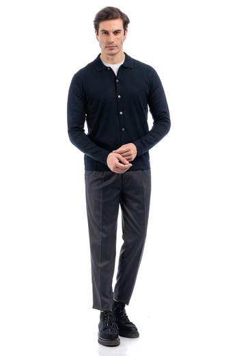 MARKUP CARDIGAN POLO UOMO