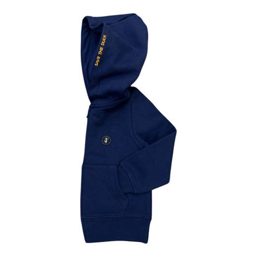 SAVE THE DUCK KIDS FELPA CON CAPPUCCIO BIMBO