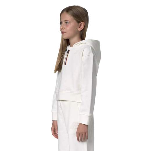 K-WAY KIDS FELPA CON CAPPUCCIO BIMBA